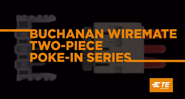 BUCHANAN WireMate connector Poke-In series